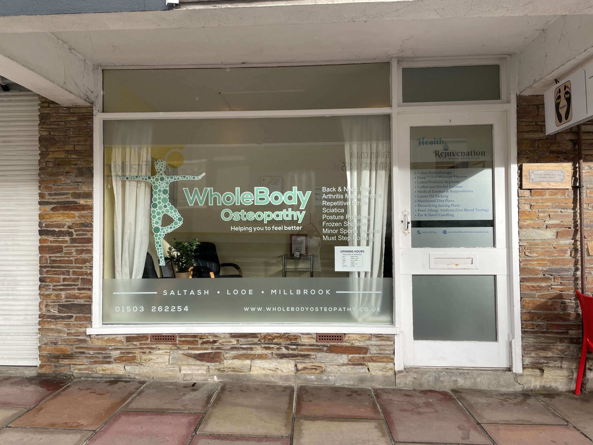 Whole Body Osteopathy clinic Cornwall